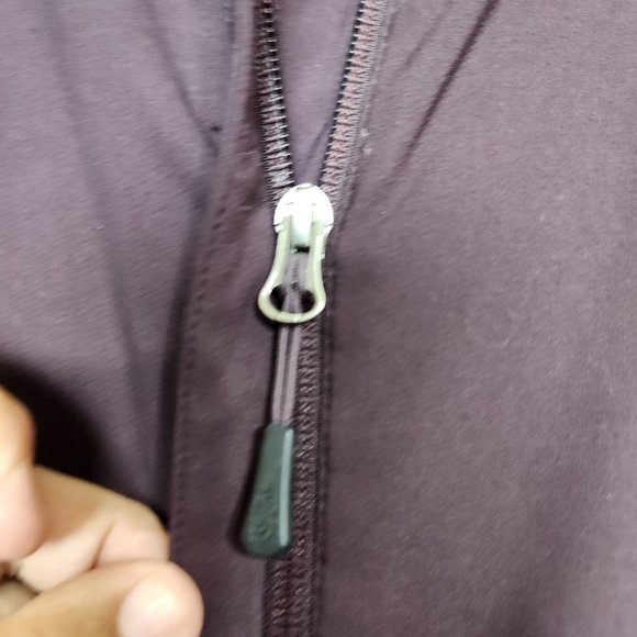 The North Face Womens Purple Pink Fleece Interior Hoodie Jacket Pockets XS/TP - Picture 13 of 16